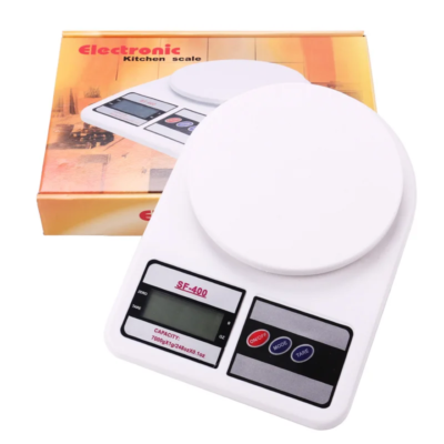 Digital electronic kitchen scale – (1g to 10kg) with LCD screen