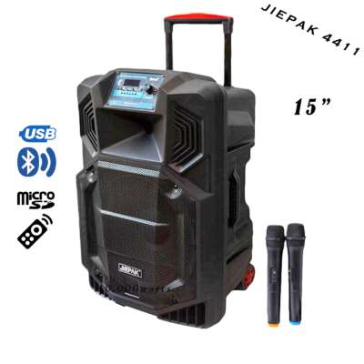 JIEPAK JP-4411 Professional Portable Speaker – Black