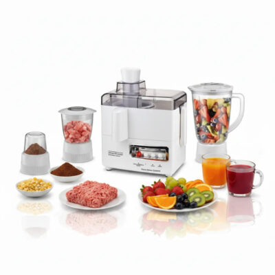 Sovio 4-in-1: Juicer, Blender, Chopper and Meat Grinder 1000W