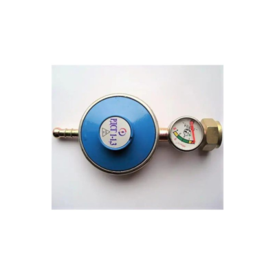 Domestic butane gas regulator + Integrated pressure gauge