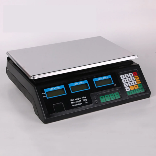 Balance Numérique avec Batterie Rechargeable - 40 kg