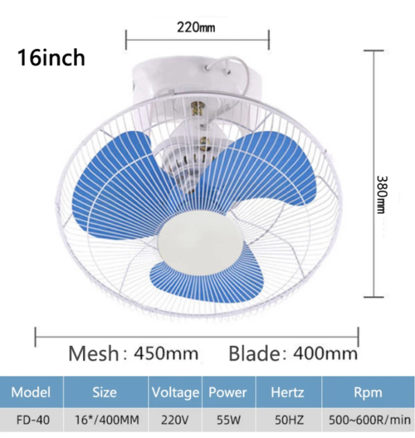 VENTILATEUR PLAFONNIER