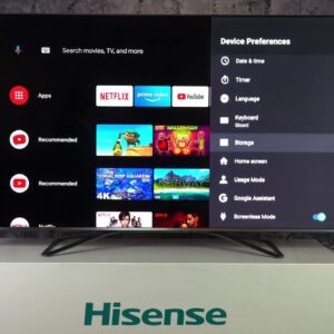 TV Smart Hisense 50 pouces - 50A6Q - 4K - Ultra HD - Écran sans bordure