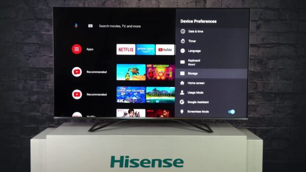 TV Smart Hisense 50 pouces - 50A6Q - 4K - Ultra HD - Écran sans bordure