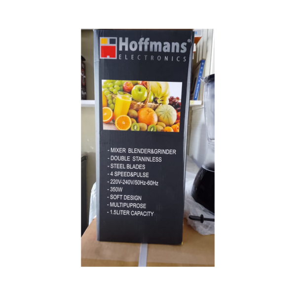 blendermixeur-hoffmans-2en1-15-litres-350w-mixeur-et-moulin-a-sec-dry-mill-hm-166-03mois-garantie (2) Blender(Mixeur) Hoffmans 2en1 - 1,5 Litres - 350W - Mixeur et moulin à sec (Dry mill) - HM-166 + 03Mois Garantie