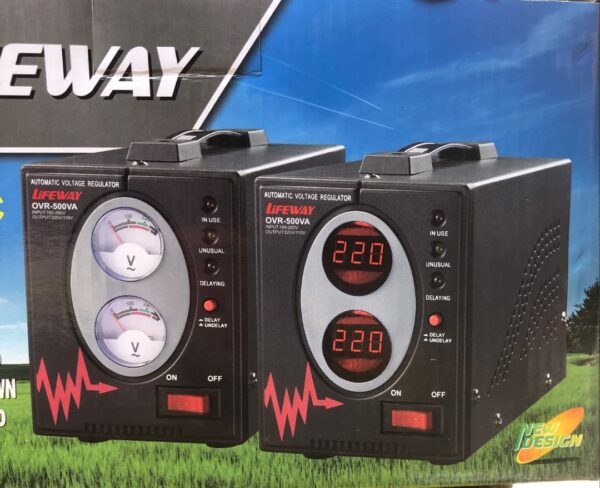 Régulateur de tension 500va