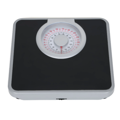 Analog mechanical bathroom scale