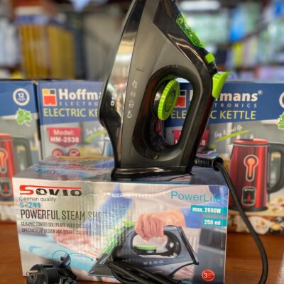 2000w steam iron 250ml