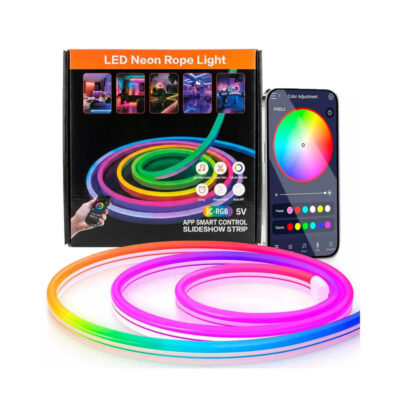 Smart RGB Neon LED Strip Bluetooth USB 5V