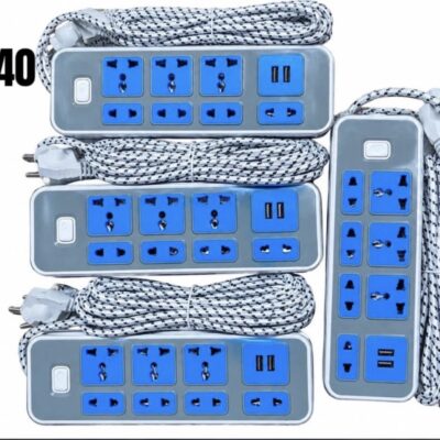🔌 Rallonge multiprise – 8 prises + USB